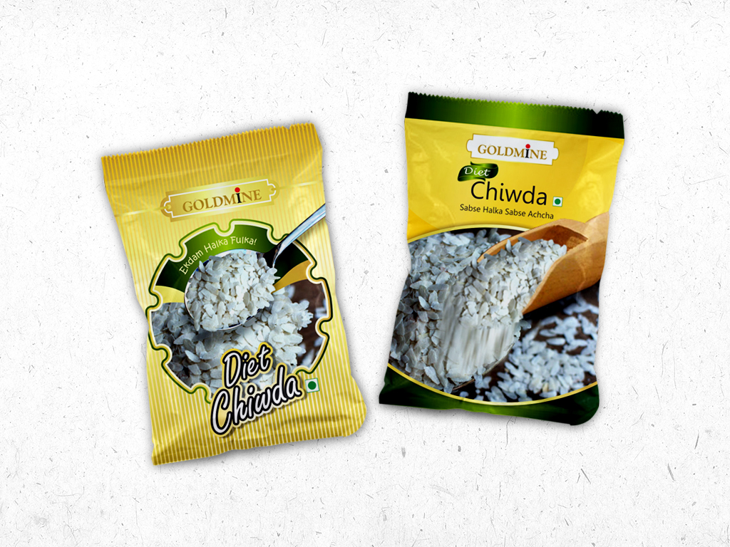 Packaging Design for Diet Chiwda